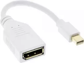 AV adapteris InLine Rodyti Port Mini - DisplayPort balta (17150W)
