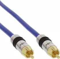 Inline Kabelis Intos RCA (Cinch) - RCA (Cinch) 1m mėlyna (89401P)