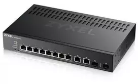Šakotuvas ZYXEL GS2220-10, ES REGIONAS, 8 PRIEVADŲ GBE L2 KOMUTATORIUS SU GBE UPLINK (1 METŲ NCC PRO PACK LICENCIJA) (5 METŲ GARANTIJA)