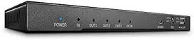 Lindy Adapteris - 4 Port HDMI 2.0 4096x2160@60Hz Audio Extractor