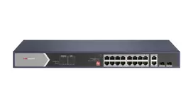 Šakotuvas SWITCH POE DS-3E0520HP-E 16 PRIEVADŲ SFP Hikvision