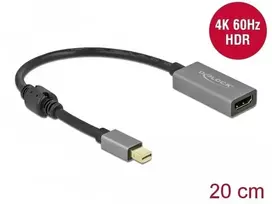 Adapteris AV Delock DeLOCK Mini DP 1.4> HDMI Adapteris 4K 60Hz - 66570