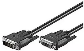 Kabelis Goobay DVI- D - DVI- D 2m juoda (50855)