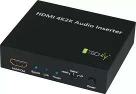 Techly Techniškai HDMI/DVI 4K2K garso įdėklas