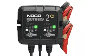 Įkroviklis akumuliatoriams NOCO GENIUS2X2 6/12V 2X2.0A
