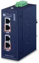Šakotuvas PLANET IPOE-270-12V tinklo komutatorius Maitinimas per Eternetą (PoE) Mėlyna