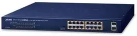Šakotuvas Planeta 16-Port 10/100/1000T 802.3at