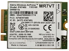 Dell WWAN CARD 4G LAT. E 5270 / E 5570
