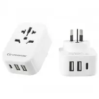 Elektros lizdų adapteris Lifeventure USB AUS/CHINA