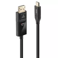 USB kabelis Lindy USB-C - DisplayPort 3 m Juodas (43303)