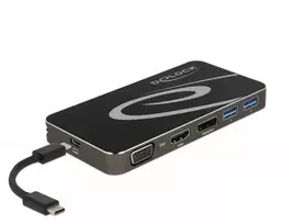 „Delock 4K Dock“ USB-C stotis / replikatorius (87773)