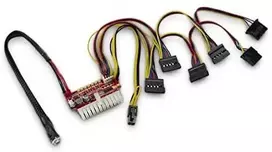 Inter-Tech Mini-ITX PSU 200W NAS DC / DC, adapter (without power supply, supports power supplies iki 200W, zero watt)