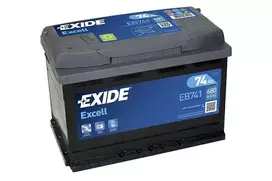 EXIDE EB741 74Ah 680A (EN) 12V akumuliatorius