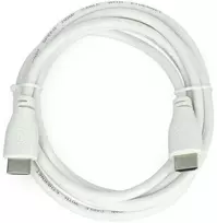 Raspberry HDMI - HDMI kabelis 1m Baltas