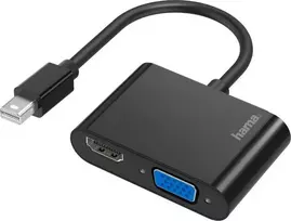 „Hama 2-in-1 Mini DisplayPort“ į VGA + HDMI adapteris su 4K Ultra HD palaikymu