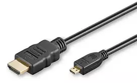 Kabelis MicroConnect HDMI Micro - HDMI 5m juoda (HDM19195V2.0D)