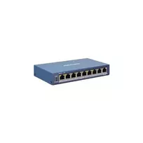 Šakotuvas 9 prievadų, 8 PoE prievadų komutatorius Hikvision DS-3E1309P-EI