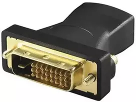 Adapteris AV Alcasa Alcasa HDMI - DVI F/M Juodas