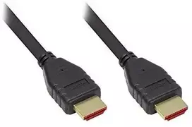 Good Connections Geros jungtys HDMI 2.1 Kabelis 8K @ 60Hz Kupfer juodas 2m