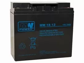 G-Tec Akumuliatorius AGM MW Power MW 18-12F 12V18Ah iki UPS APC RBC7 RBC11 RBC50 RBC55 Ever Fideltronik Eatonoms Powerware Aliarmui