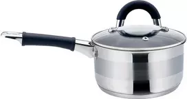 King Hoff Kaistuvas Puodas su dangčiu, plieno, 12 cm skersmens, 0,5 l talpos, „Kinghoff“