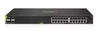 Šakotuvas Hewlett Packard (HP) HPE Aruba 6100 24G Class4 PoE 4SFP+ 370W jungiklis