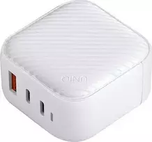 UNIQ laidinis įkroviklis Verge Pro 66W Gan USB-C baltos spalvos
