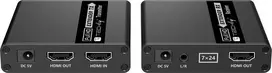 TECHLY HDMI Extender 1080p Real Time Cat6/6a/7 iki 70m EDID IR