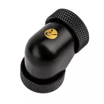 Raijintek Connector PELIAS D140906, 14mm, 90 Degree Adapteris – 6-Pack, juodas