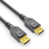 „Carruzzo PureLink DisplayPort 1.4“ ir „PureInstall“ 4 m Juoda