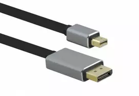 helos Anschlusskabel, mini DisplayPort St./DP St., PREMIUM 8K, 2,0m, juodas