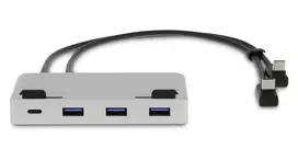 Jung. stot. LMP USB-C Ekranas Dock 2, sidabrinis