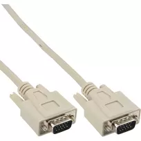 Kabelis InLine D-Sub (VGA) - D-Sub (VGA) 2m balta (17712)