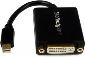 Adapteris AV StarTech DisplayPort Mini – DVI-I juodas (MDP2DVI)