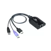 Aten USB HDMI virtualios laikmenos KVM adapterio kabelis (palaiko intelektualiųjų kortelių skaitytuvą ir garso išmontavimo įrenginį) | Aten | USB HDMI virtualios medijos KVM adapterio kabelis (palaiko išmaniųjų kortelių skaitytuvą ir garso išmontavimo įrenginį)