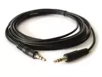 Kramer Electronics C-A35M/A35M-10 - 3.5mm - Male - 3.5mm - Male - 3 m - Juodas