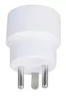 Adapteris AV MicroConnect Microconnect GRUPADK maitinimo kištuko adapteris K tipo (DK) E tipo (FR) Baltas