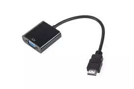 Cabletech Adapterio jungtis HDMI kištukas - VGA + AUDIO lizdas