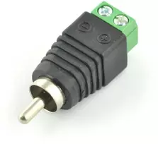 Oem RCA lizdas su greitai prisukama varžto jungtimi