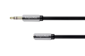Kruger & Matz AUX - AUX 3.5mm kabelis 3m Juodas