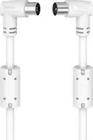Inline Hama antenos kabelis 90dB kampinis 1,5m