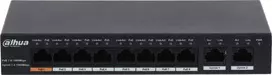 Šakotuvas PRAMONINIS SWITCH'AS POE PFS3010-8GT-96-V2 8 PRIEVADŲ DAHUA