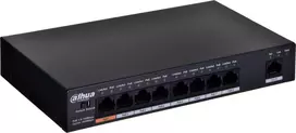 Šakotuvas SWITCH POE PFS3009-8ET1GT-96-V2 8 PRIEVADŲ DAHUA