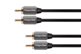 Kabelis 2RCA-2RCA 1.8 m Kruger & Matz