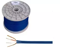 Oem Kabelis 2 x RCA-4mm mėlynas