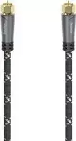 Hama antenos kabelis 120DB F kištukas - F kištukas 1,5 m