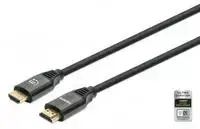 Intracom MANHATTAN 8K 60Hz sertifikuotas ypač didelės spartos HDMI kabelis su eternetu 1 m
