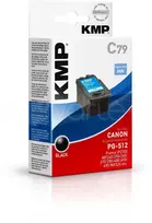 Legrand KMP C79 juoda rašalo kasetė, suderinama su Canon PG-512