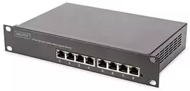 Šakotuvas Digitus DN-95331 tinklo komutatorius Valdomas L2+ Gigabit Ethernet (10/100/1000) Maitinimas per Eternetą (PoE) Juoda