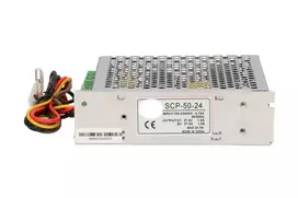 EXTRALINK SCP-50-24 maitinimo šaltinis su akumuliatoriaus įkrovikliu 27.6V 50W 24V